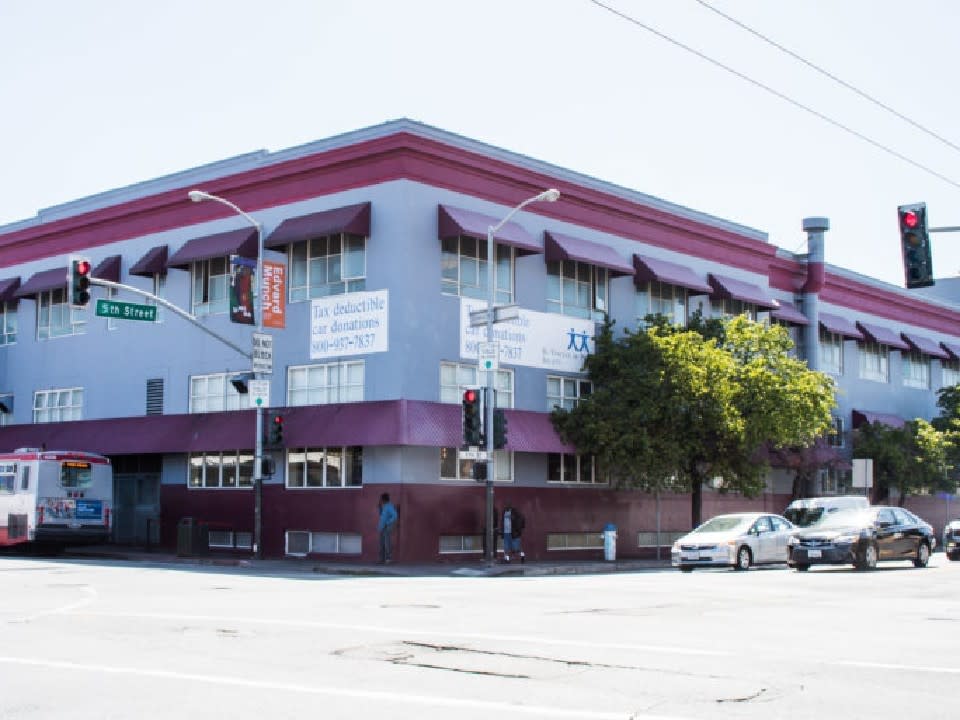 Two unhoused people at SoMa's MSC South shelter tested positive for COVID-19 this week.