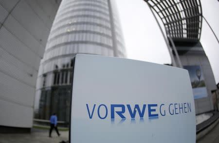 A view of the headquarters of German utility RWE in Essen November 14, 2013. RREUTERS/Ina Fassbender