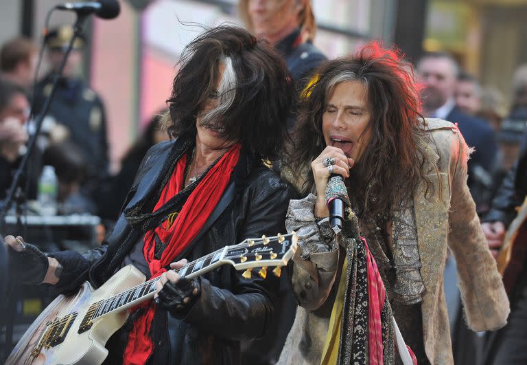 Joe Perry y Steven Tyler: los "gemelos tóxicos" de Aerosmith son parte de la banda de sonido de la serie