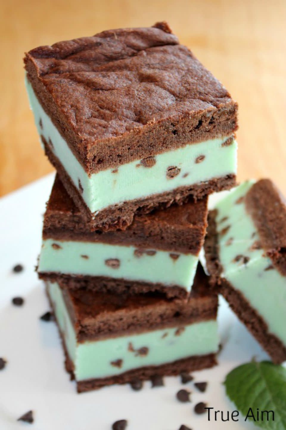 Mint Chocolate Chip Ice Cream Sandwiches