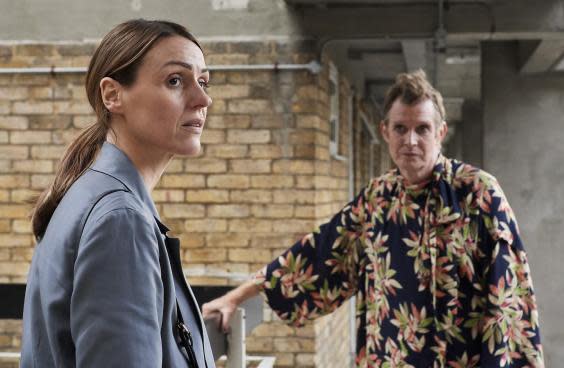 Suranne Jones and Jason Flemyng in ‘Save Me Too’ (Sky)