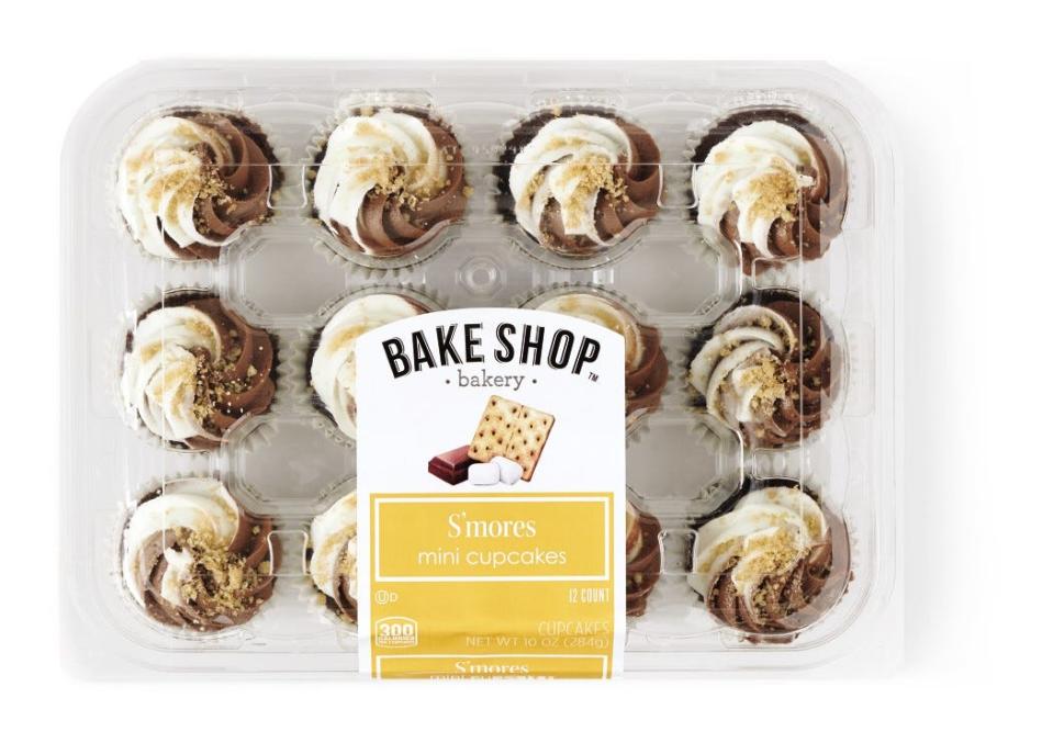Bake Shop s'mores mini cupcakes from aldi