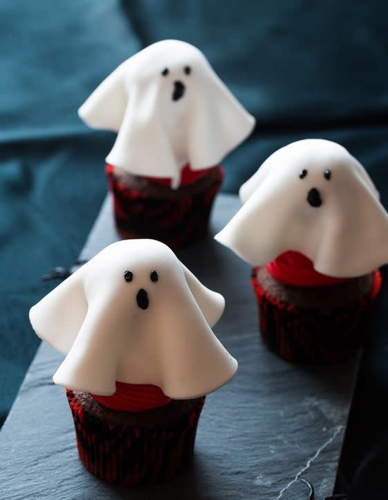 Cupcakes Halloween fantôme