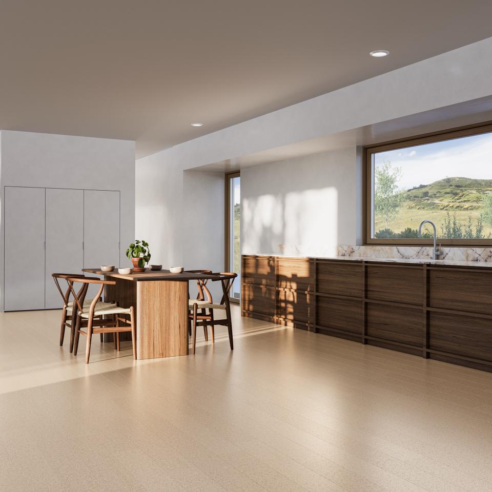 cork flooring in kitchen by recork