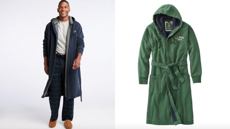 Best cozy gifts 2021: L.L.Bean Rugby Robe