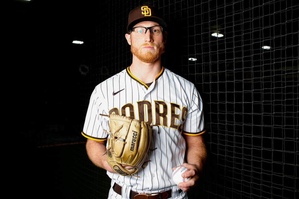 Einer von zwei Brady Feigls, hier im Trikot der San Diego Padres.  (Bild: Ben VanHouten/MLB Photos via Getty Images)