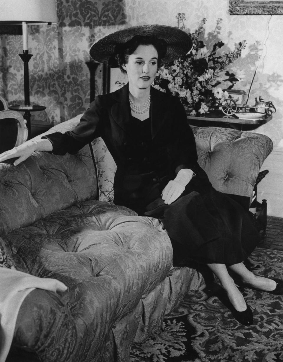 Barbara ‘Babe’ Paley in January 1954 (Keystone/Hulton Archive/Getty Images)