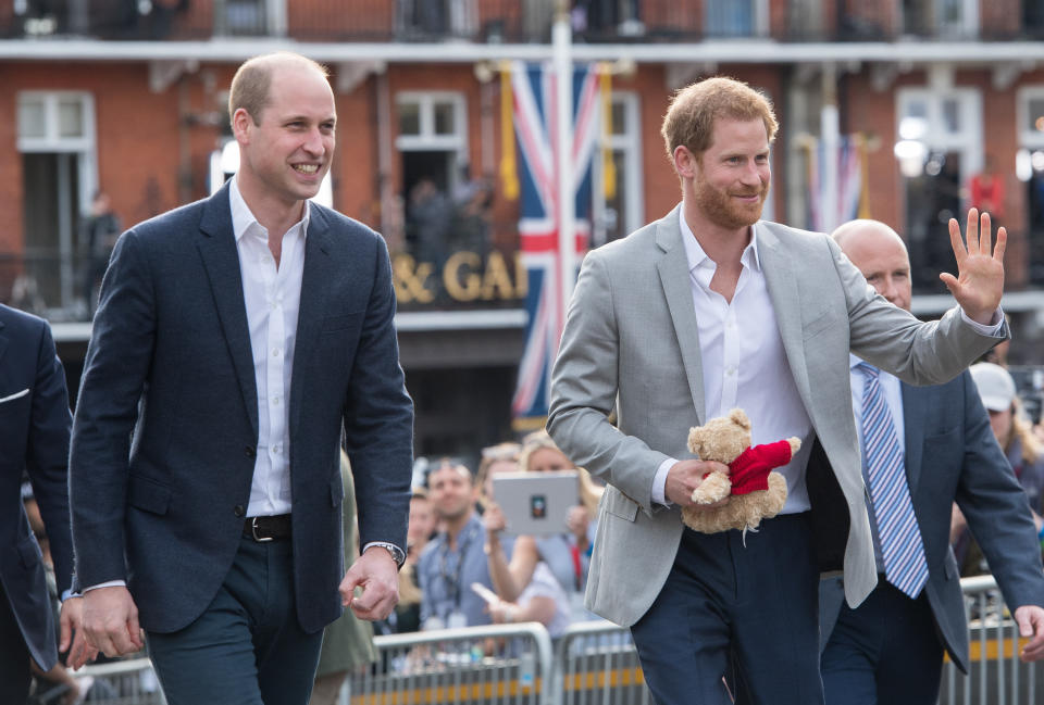 Prince William and Prince Harry