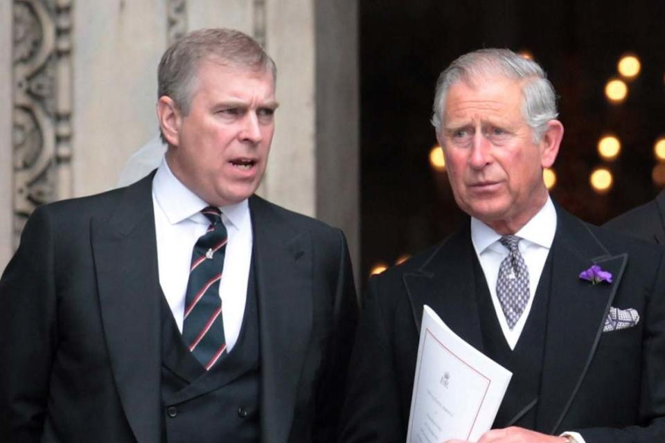 Prince Andrew and Prince Charles at St Paul's Cathedral (Getty Images)