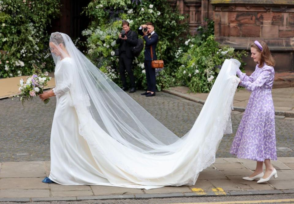 the wedding of the duke of westminster and miss olivia henson