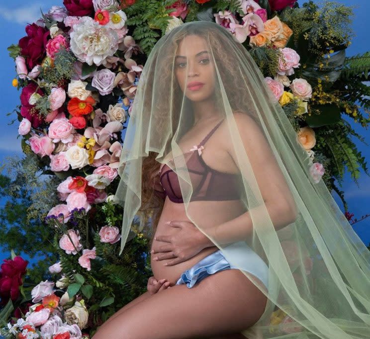 Beyonce announced her pregnancy in February.