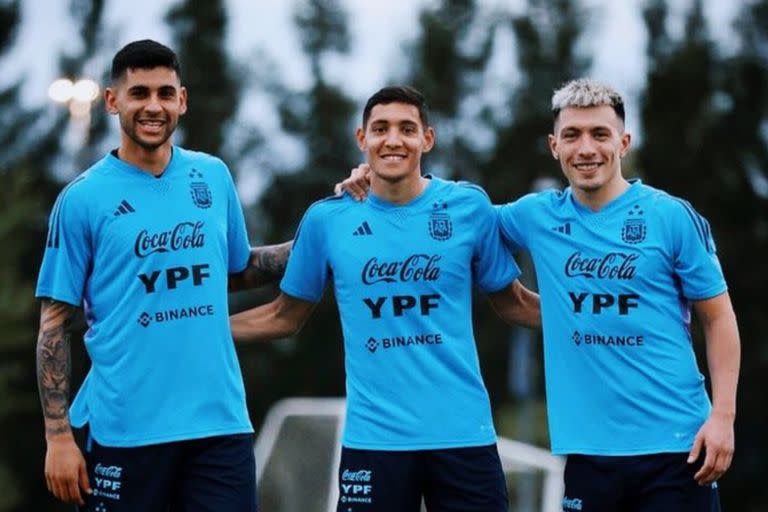 La banda del palo santo ya es un clásico (Foto Instagram @afaseleccion)