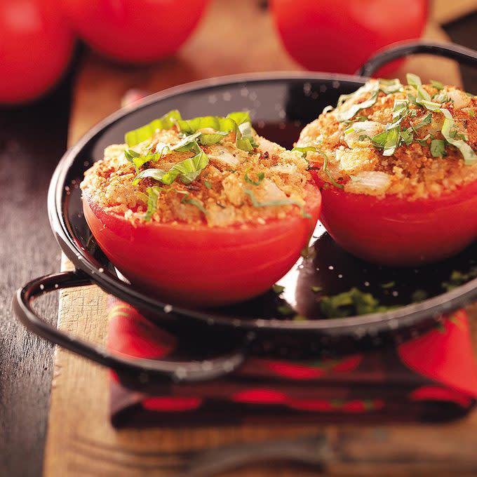 Inspired by: Julia's Stuffed Tomatoes