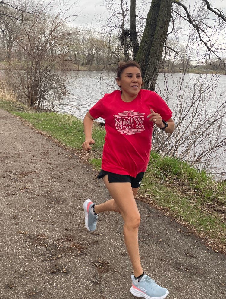 Verna Volker created Native Women Running in 2018 to increase Indigenous visibility.