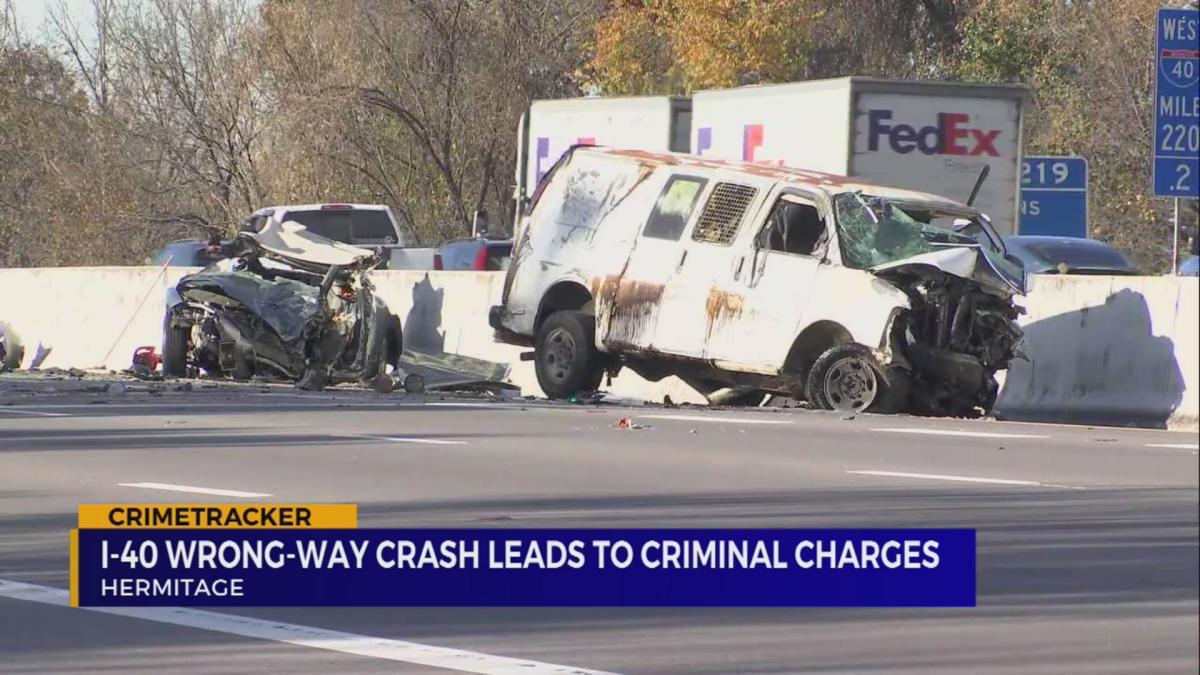 Witnesses say woman driving wrong-way on I-40 intentionally caused crash