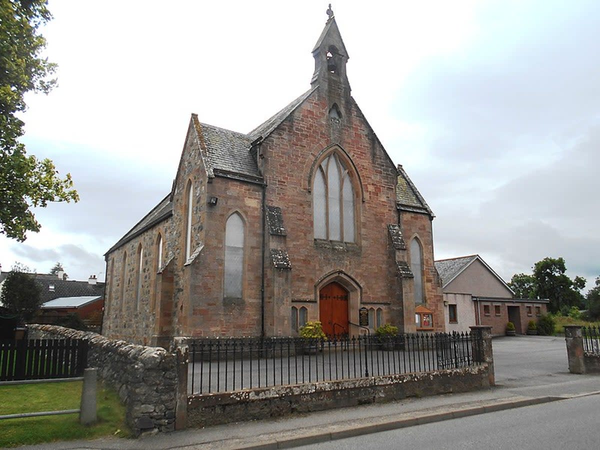 The Free Church of Scotland, in Urray (Free usage)