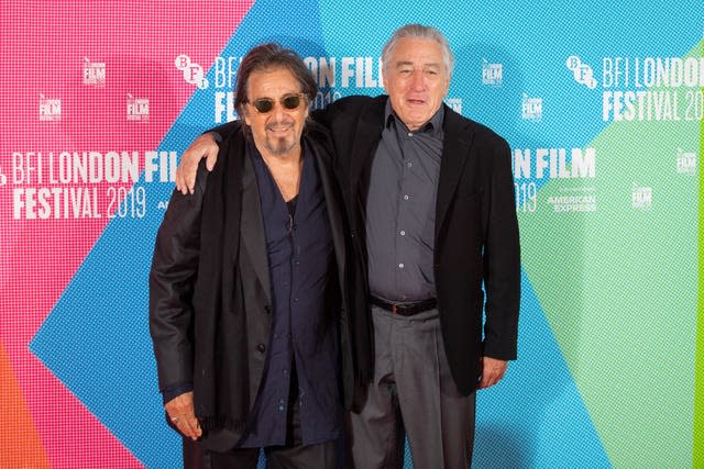 The Irishman photocall – BFI London Film Festival 2019