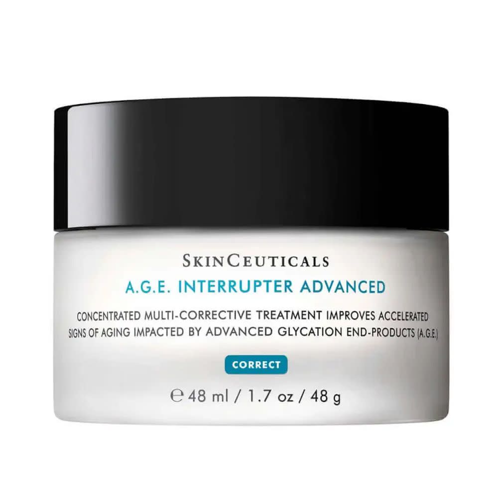 <p><a href="https://go.redirectingat.com?id=74968X1596630&url=https%3A%2F%2Fwww.dermstore.com%2Fskinceuticals-a.g.e.-interrupter-advanced-cream-for-mature-skin-types-48ml%2F14203964.html&sref=https%3A%2F%2Fwww.cosmopolitan.com%2Fstyle-beauty%2Fbeauty%2Fg40589048%2Fbest-anti-aging-moisturizers%2F" rel="nofollow noopener" target="_blank" data-ylk="slk:Shop Now;elm:context_link;itc:0;sec:content-canvas" class="link rapid-noclick-resp">Shop Now</a></p><p>A.G.E. Interrupter Advanced Anti-Wrinkle Cream</p><p>dermstore.com</p><p>$185.00</p>