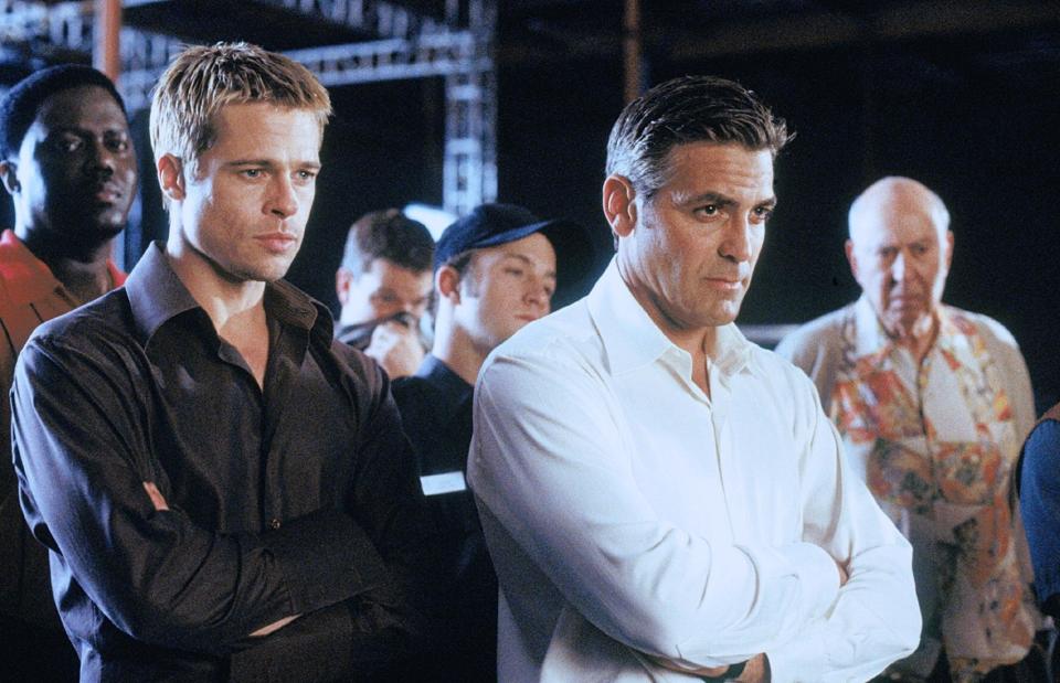 Als „Ocean’s Eleven“ erschien, galten Brad Pitt und George Clooney als heißeste Männer der Welt. (Bild: ddp Images)