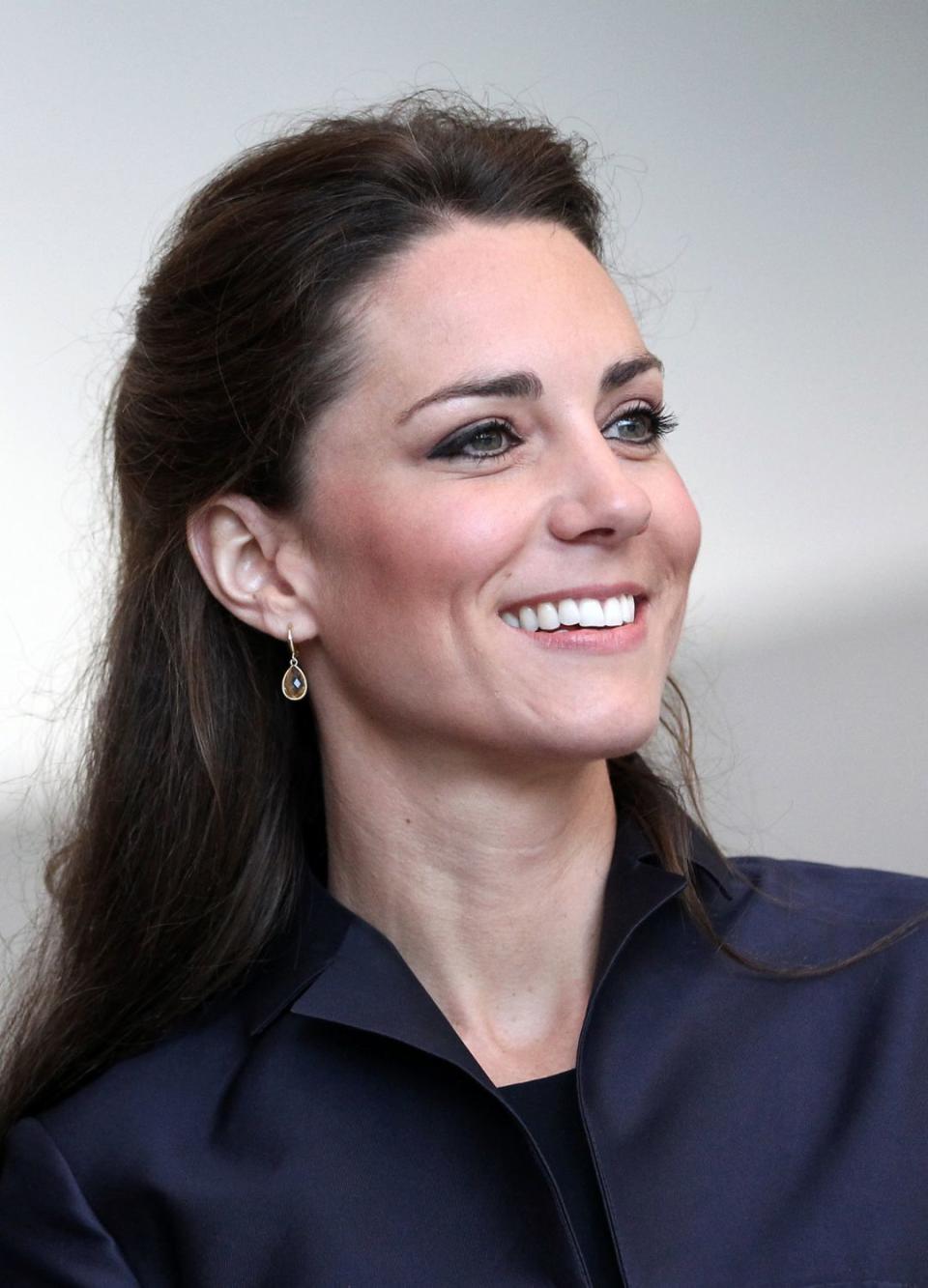 Kate Middleton ten weeks before her wedding day