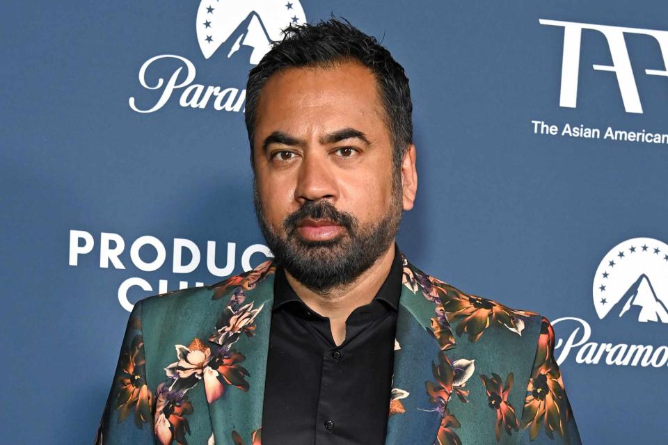 <p>Jon Kopaloff/Getty</p> Kal Penn in Los Angeles, California in March 2024. 