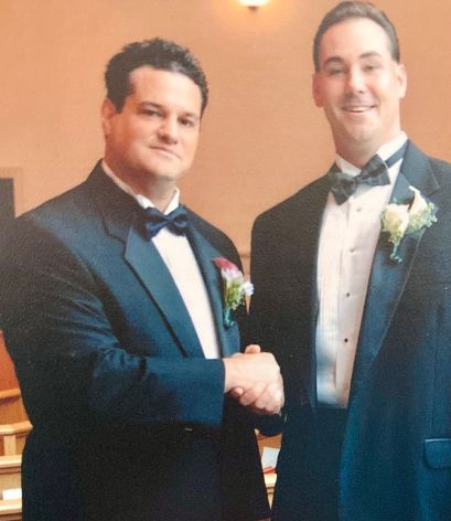 Jonathan Frattasio was Doug Smith's best man at his wedding.
