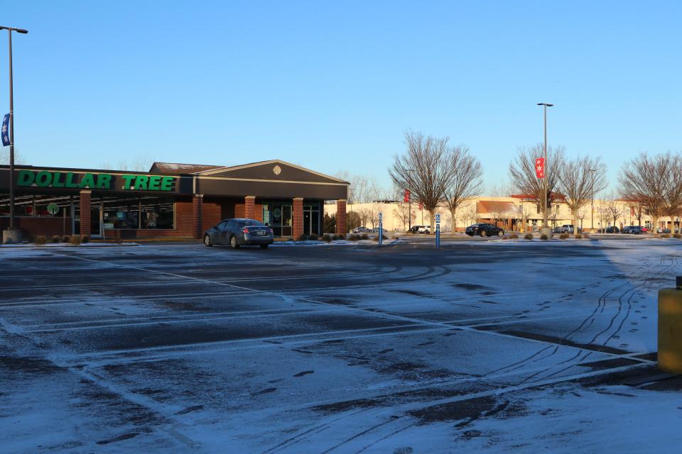 A consultant has suggested that this parking lot and strip-mall adjacent to Cumberland's Mendon Road Stop & Shop would make a good site for housing.