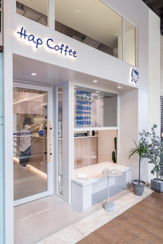 像家般舒適的輕食咖啡店Hap Coffee，由Outsidein Interior創辦人Johnny Liu主理