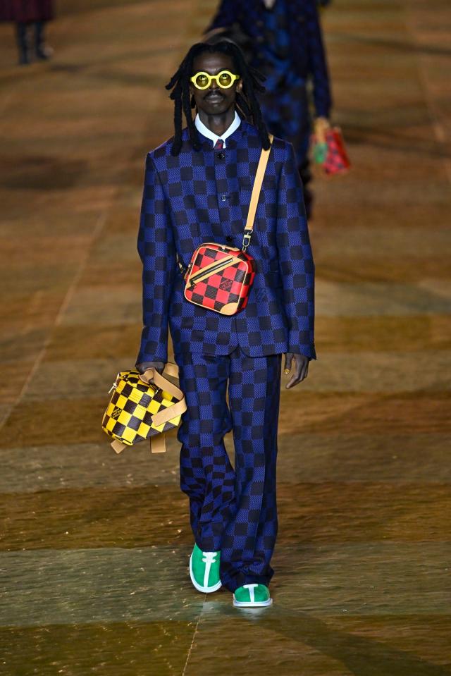 Pharrell Williams stages Louis Vuitton debut in Paris - June 21