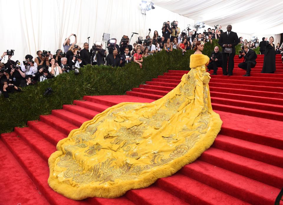 Rihanna at the Met Gala (2015)