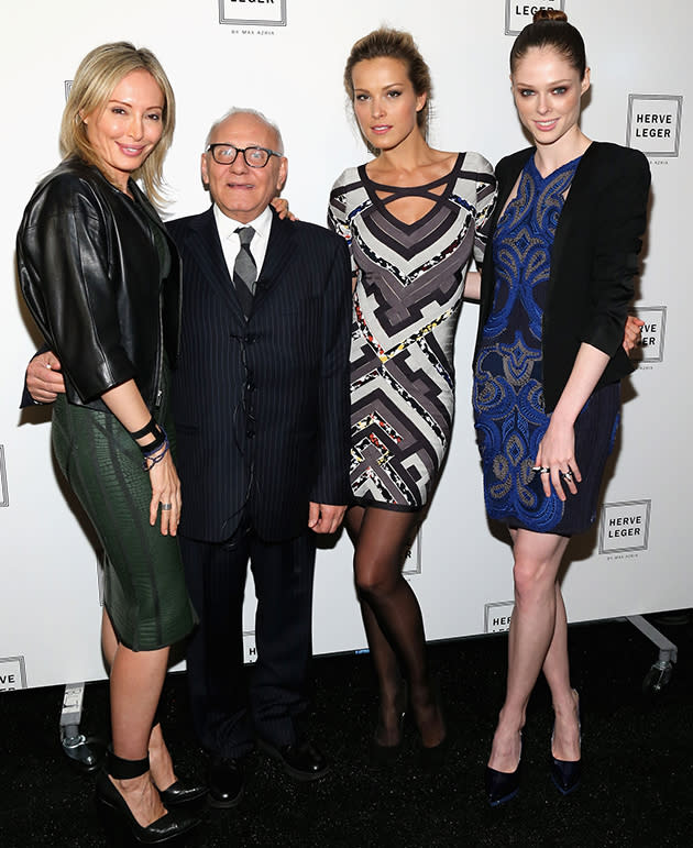 Lubov Azria, Max Azria, Petra Nemcova, Coco Rocha