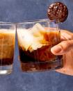 <p>Everyone’s favorite boozy coffee drink just got a holiday makeover. With a simple combo of <a href="https://www.delish.com/cooking/recipe-ideas/g40745131/kahlua-recipes/" rel="nofollow noopener" target="_blank" data-ylk="slk:Kahlúa;elm:context_link;itc:0" class="link ">Kahlúa</a>, vodka, and heavy cream, the <a href="https://www.delish.com/cooking/recipe-ideas/a29091466/white-russian-cocktail-recipe/" rel="nofollow noopener" target="_blank" data-ylk="slk:White Russian;elm:context_link;itc:0" class="link ">White Russian</a> is already the king of creamy <a href="https://www.delish.com/entertaining/g41105000/after-dinner-drinks/" rel="nofollow noopener" target="_blank" data-ylk="slk:after-dinner cocktails;elm:context_link;itc:0" class="link ">after-dinner cocktails</a>, but adding a splash of peppermint schnapps makes it perfect for a seasonal celebration. Finish with a pinch of salt and a few peppermint candies, and meet your new favorite nightcap.</p><p>Get the <strong><a href="https://www.delish.com/cooking/recipe-ideas/a42005570/peppermint-white-russian-recipe/" rel="nofollow noopener" target="_blank" data-ylk="slk:Peppermint White Russian recipe;elm:context_link;itc:0" class="link ">Peppermint White Russian recipe</a></strong>.</p>