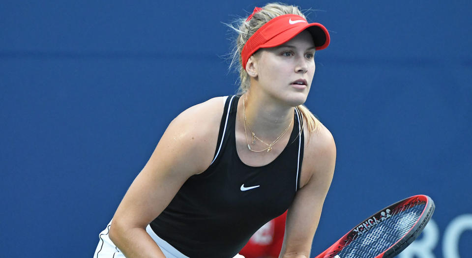 Eugenie Bouchard. 