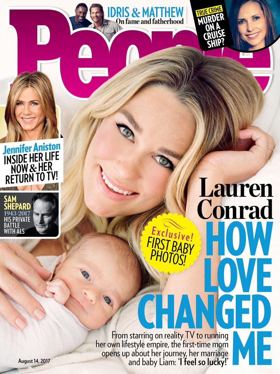 Lauren Conrad Baby People Cover - EMBED