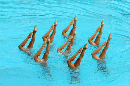 2. Synchronized Swimming