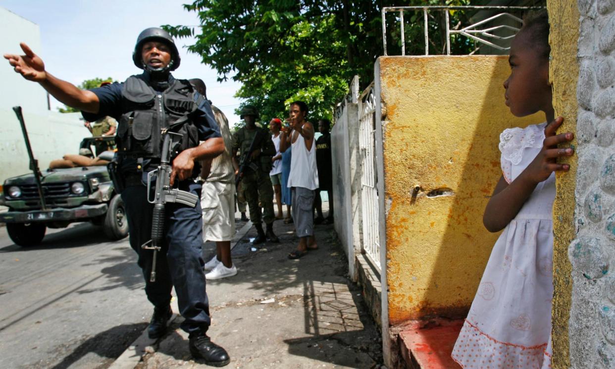 <span>Many citizens have been caught up in a wave of violent crime sweeping the Caribbean.</span><span>Photograph: Hans Deryk/Reuters</span>