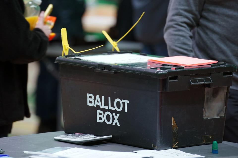 Applications to register to vote have jumped sharply in the past week (Peter Byrne/PA) (PA Wire)