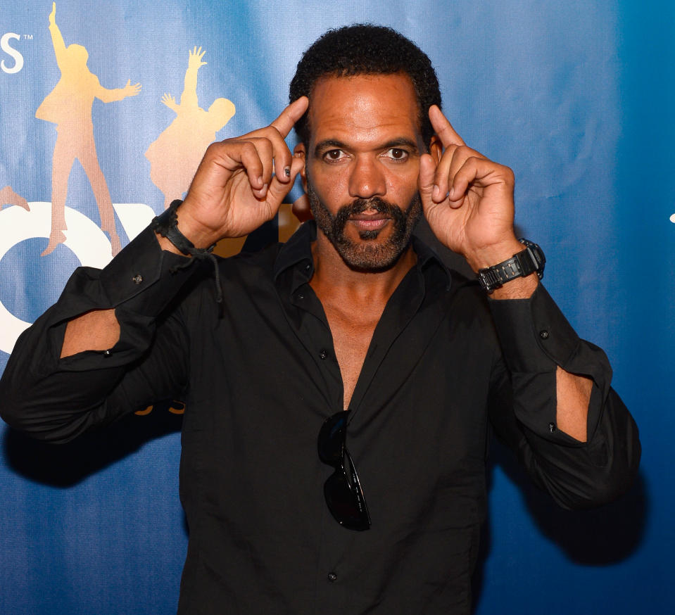 LAS VEGAS, NV - JULY 14:  Actor Kristoff St. John attends the 10th anniversary celebration of "The Beatles LOVE by Cirque du Soleil" at the Mirage Hotel & Casino on July 14, 2016 in Las Vegas, Nevada.  (Photo by Bryan Steffy/FilmMagic)