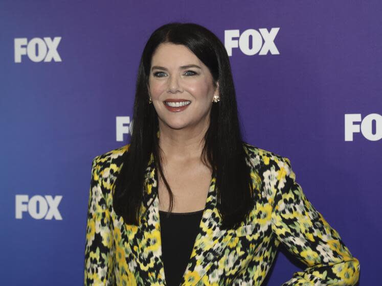 Actor Lauren Graham attends the Fox Network 2024 upfront at The Ritz-Carlton Nomad on Monday, May 13, 2024, in New York. (Photo by Andy Kropa/Invision/AP)