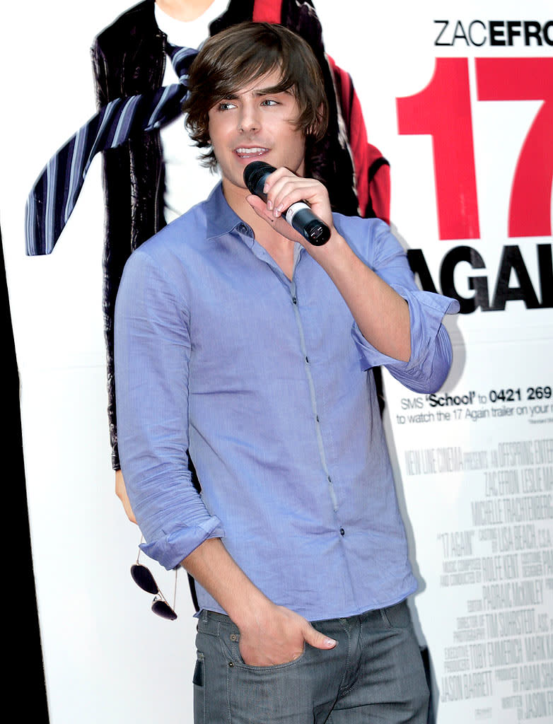 Efron Zac Again Sydney Pr