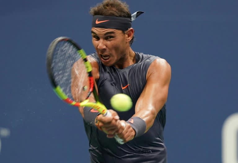 Power-packed: Rafael Nadal