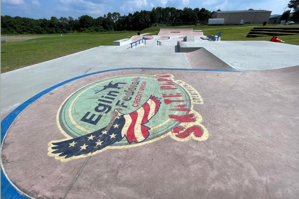 The Eglin Federal Credit Union Skate Park opened in the summer of 2021 at a new city park on Brookmeade Drive in Crestview. The city plans use bed tax money to add amenities to the park.