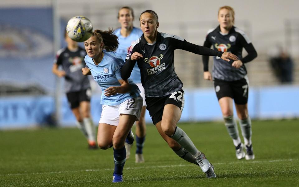 McNamara used the game and not a coin toss before the WSL match between Reading and Manchester City