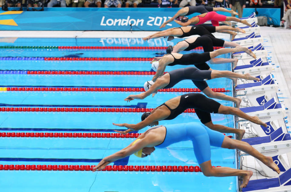 Olympics Day 1 - Swimming