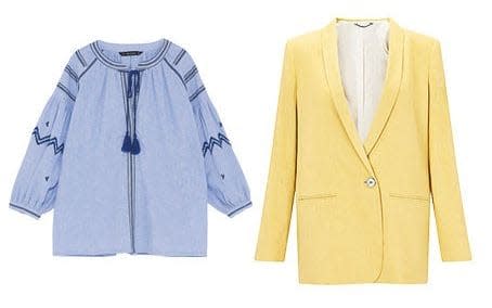 Zara Blouse and Jigsaw Blazer