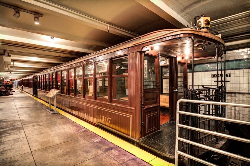 Subways aren't normally fun but a visit to The Transit Museum in Brooklyn is.