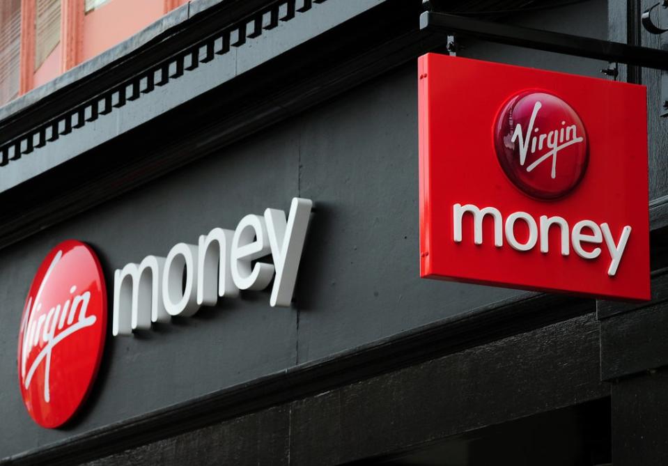 Virgin Money is to close 31 sites (Rui Vieira/PA) (PA Wire)