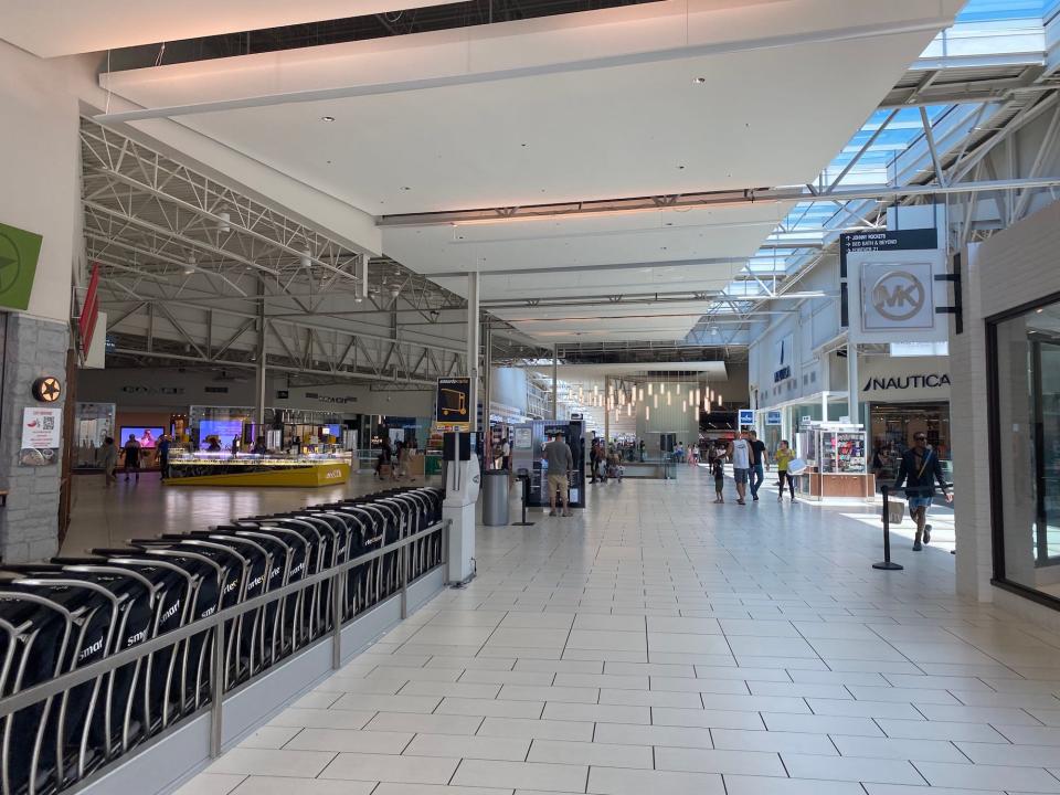 A look inside The Mills at Jersey Gardens mall in Elizabeth, New Jersey.