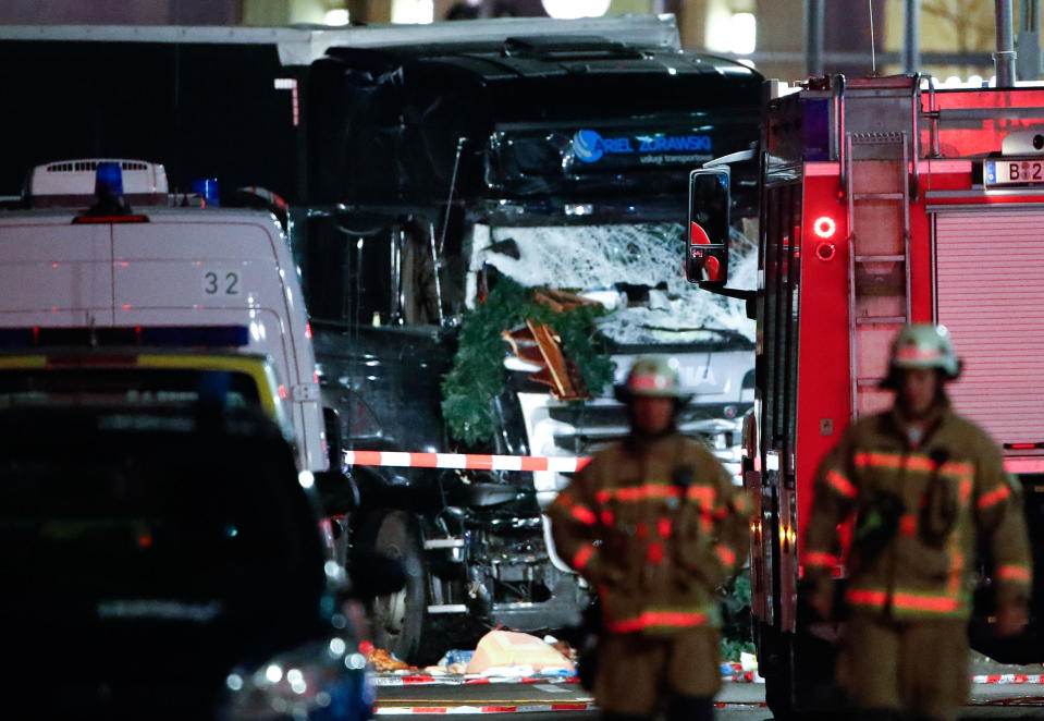 Truck attack at Berlin Christmas market