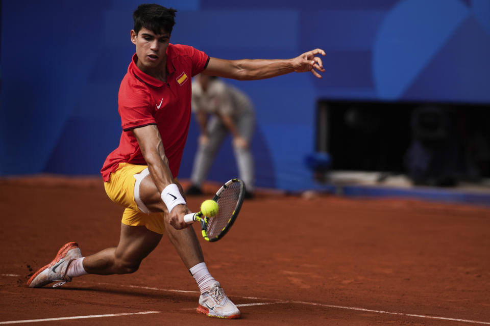 US Open 2024 Carlos Alcaraz twists his ankle in practice but says he